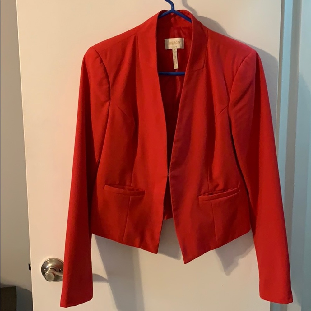 Laundry by Shelli Segal hot pink blazer